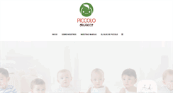 Desktop Screenshot of piccoloorganico.com